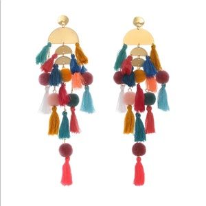 Stella & Ruby Calypso Tassel Earrings